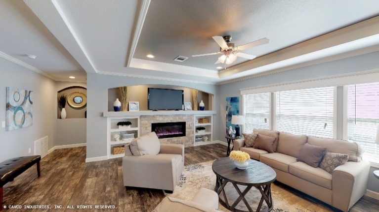 Comfort 32764T | 4 bedroom, 3 bathroom, 2040 sqft home. Built by Cavco - Lake Arlington in Fort Worth, TX.