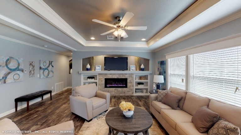Comfort 32764T | 4 bedroom, 3 bathroom, 2040 sqft home. Built by Cavco - Lake Arlington in Fort Worth, TX.