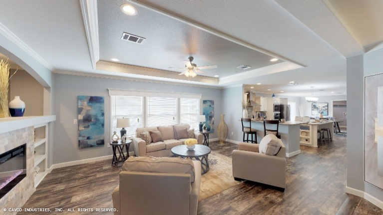 Comfort 32764T | 4 bedroom, 3 bathroom, 2040 sqft home. Built by Cavco - Lake Arlington in Fort Worth, TX.