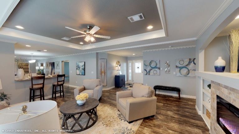 Comfort 32764T | 4 bedroom, 3 bathroom, 2040 sqft home. Built by Cavco - Lake Arlington in Fort Worth, TX.