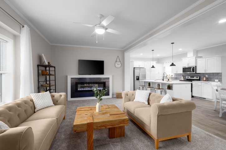 Westlake Ranch 28663A | 3 bedroom, 2 bathroom, 1760 sqft home | Built by Cavco - Dorchester in Dorchester, WI.