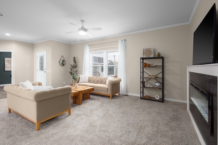 Westlake Ranch 28663A | 3 bedroom, 2 bathroom, 1760 sqft home | Built by Cavco - Dorchester in Dorchester, WI.