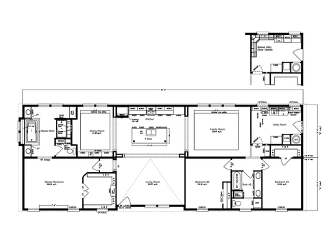 Bay Harbor 29 | 3 bedroom, 2 bathroom, 2161 sqft home | Built by Cavco - Millersburg in Millersburg, OR.