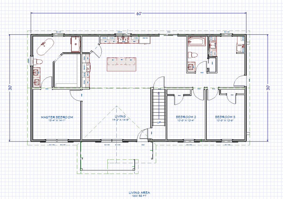 Modified Oakdale Floor Plan