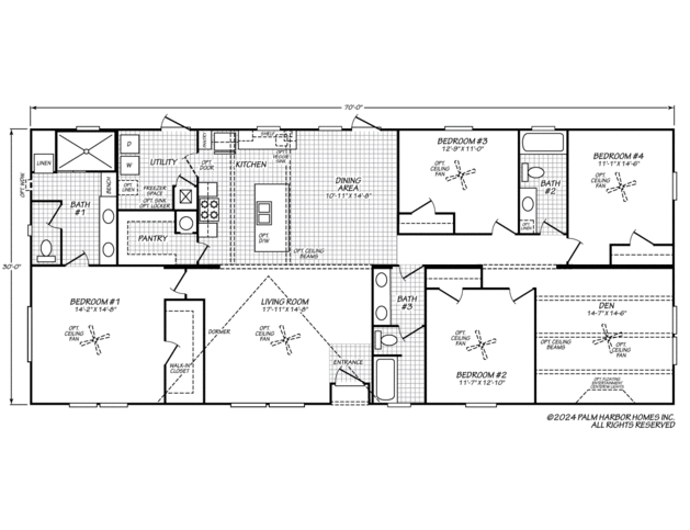 Sheridan 30704S Manufactured Home from Palm Harbor Homes, a Cavco Company