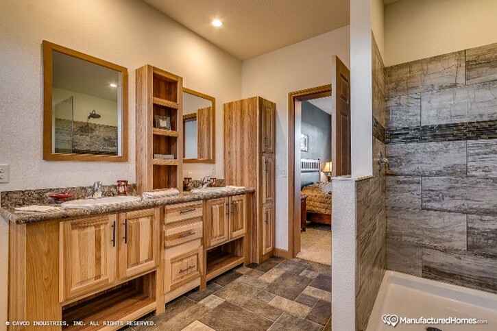The Forest Heights 28653A | 3 bedroom, 2 bathroom, 1760 sqft home | Built by Cavco - Montevideo in Montevideo, MN.