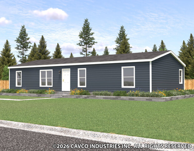 Mallard 28563R | 3 bedroom, 2 bathroom, 1493 sqft home. A Banner home built by Cavco - Lafayette in Lafayette, TN.