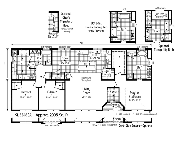 Lionel | 3 bedroom, 2 bathroom, 2040 sqft home | Built by Cavco - Goshen in Goshen, IN.