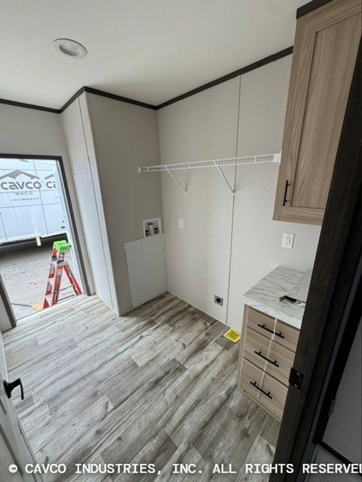 Landmark 16763B | 3 bedroom, 2 bathroom, 1178 sqft home | Built by Cavco - Waco in Waco, TX.