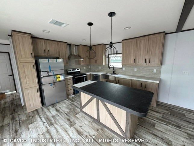 Landmark 16763B | 3 bedroom, 2 bathroom, 1178 sqft home | Built by Cavco - Waco in Waco, TX.