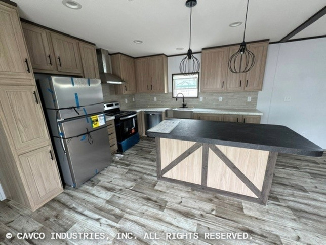 Landmark 16763B | 3 bedroom, 2 bathroom, 1178 sqft home | Built by Cavco - Waco in Waco, TX.