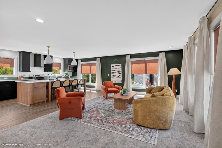 Diego 28563AM | 3 bedroom 2 bathroom, 1476 sqft home. Built by Cavco - Emlenton in Emlenton, PA.