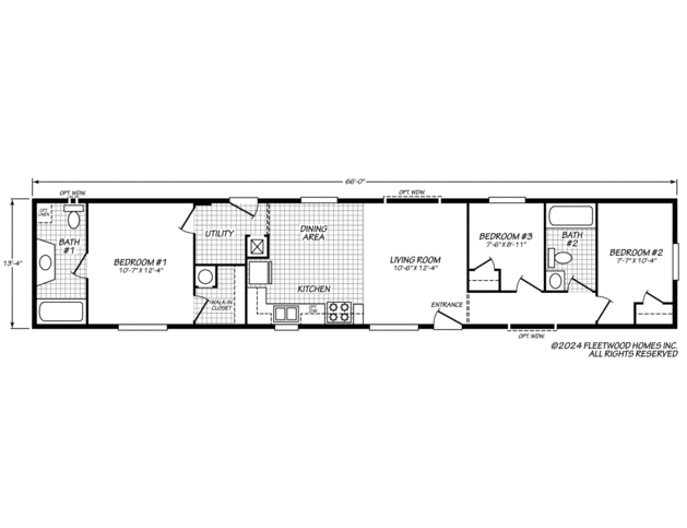 Pure Homes 14663P Manufactured Home from Fleetwood Homes, a Cavco Company