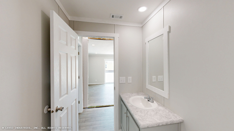 Outlook 28764A | 4 bedroom, 2 bathroom, 2026 sqft home. Built by Cavco - Lancaster in Lancaster, TX.