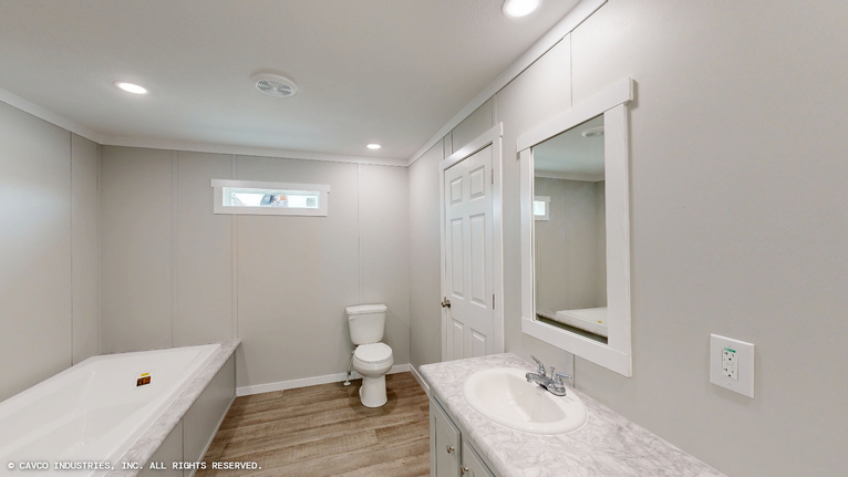 Outlook 28764A | 4 bedroom, 2 bathroom, 2026 sqft home. Built by Cavco - Lancaster in Lancaster, TX.