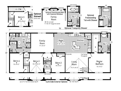 Willowood | 4 bedroom, 3 bathroom, 2280 sqft home | Built by Cavco - Goshen in Goshen, IN.