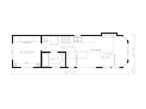 Country Manor 100185M Park Model | 1 bedroom, 1 bathroom, 399 sqft home. Built by Cavco - Nappanee in Nappanee, IN.