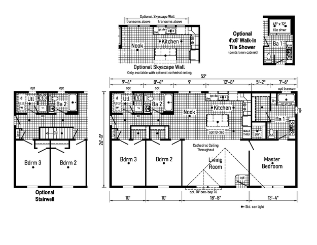 3 Bed Manufactured Home in Butler PA - Aldebaran 28523G