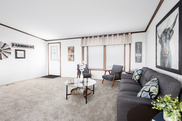 Aldebaran 28523G | 3 bedroom, 2 bathroom, 1387 sqft home. Built by Cavco - Clarion in Shippenville, PA.