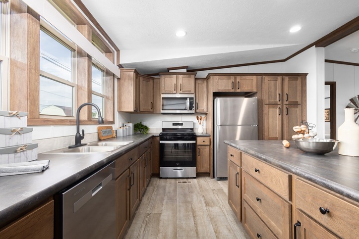 Aldebaran 28523G | 3 bedroom, 2 bathroom, 1387 sqft home. Built by Cavco - Clarion in Shippenville, PA.