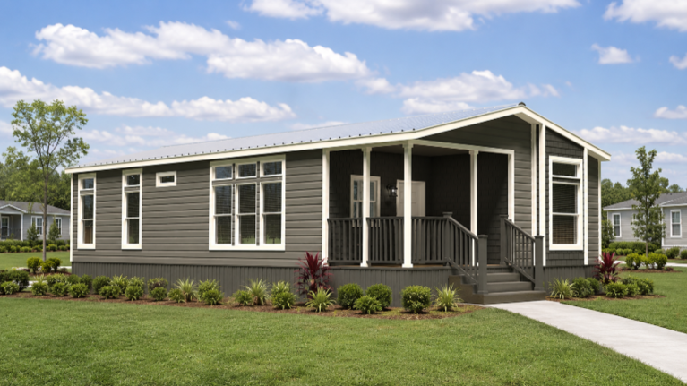 Falcon 24402B | 2 bedroom, 2 bathroom, 869 sqft home | Built by Cavco - Ocala in Ocala, FL.