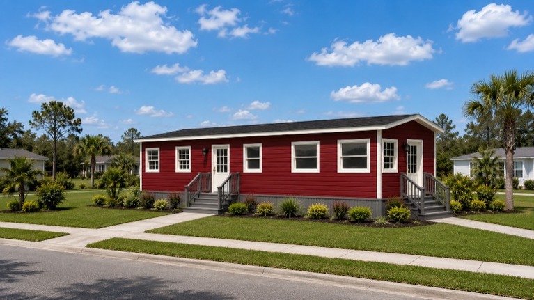 Coastal Cottages 12401A | 1 bedroom, 1 bathroom, 466 sqft home | Built by Cavco - Ocala in Ocala, FL.
