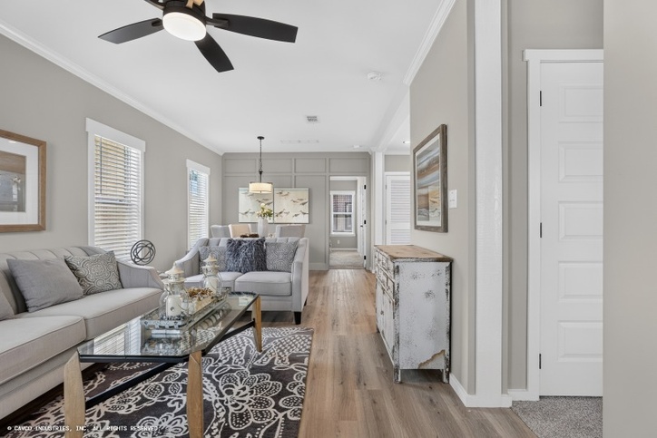 Hayden 24442A | 2 bedroom, 2 bathroom, 1029 sqft home. A Reserve home built by Cavco - Plant City in Plant City, FL.