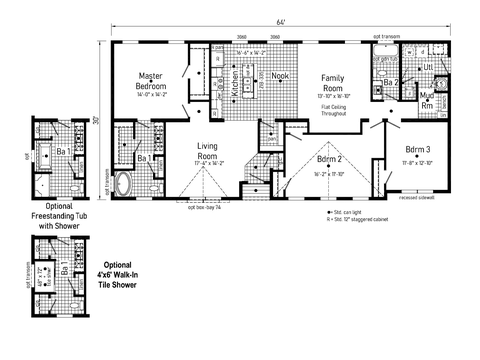 Essence 8 | 3 bedroom, 2 bathroom, 1920 sqft home | Built by Cavco - Goshen in Goshen, IN.