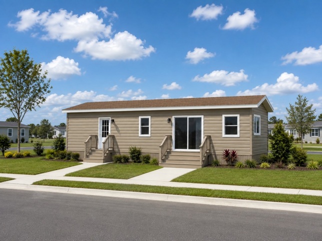 Coastal Cottage 12422A | 1 bedroom, 1 bathroom, 494 sqft home | Built by Cavco - Ocala in Ocala, FL.