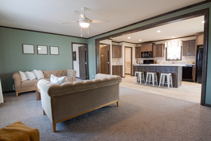 Edge 28563A | 3 bedroom, 2 bathroom, 1493 sqft home | Built by Cavco - Dorchester in Dorchester, WI.