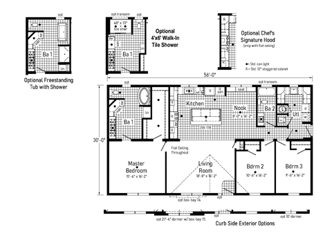 Arlington | 3 bedroom, 2 bathroom, 1680 sqft home | Built by Cavco - Goshen in Goshen, IN.