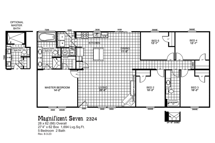 Magnificent 7 2324 Magnificent 7 Series Sanger TX