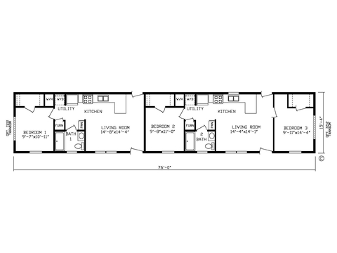 SW Duplex 16763A | Built by Cavco - Montevideo in Montevideo, MN.