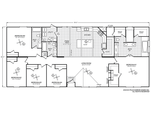 Magnum 32765M Manufactured Home from Palm Harbor Homes, a Cavco Company