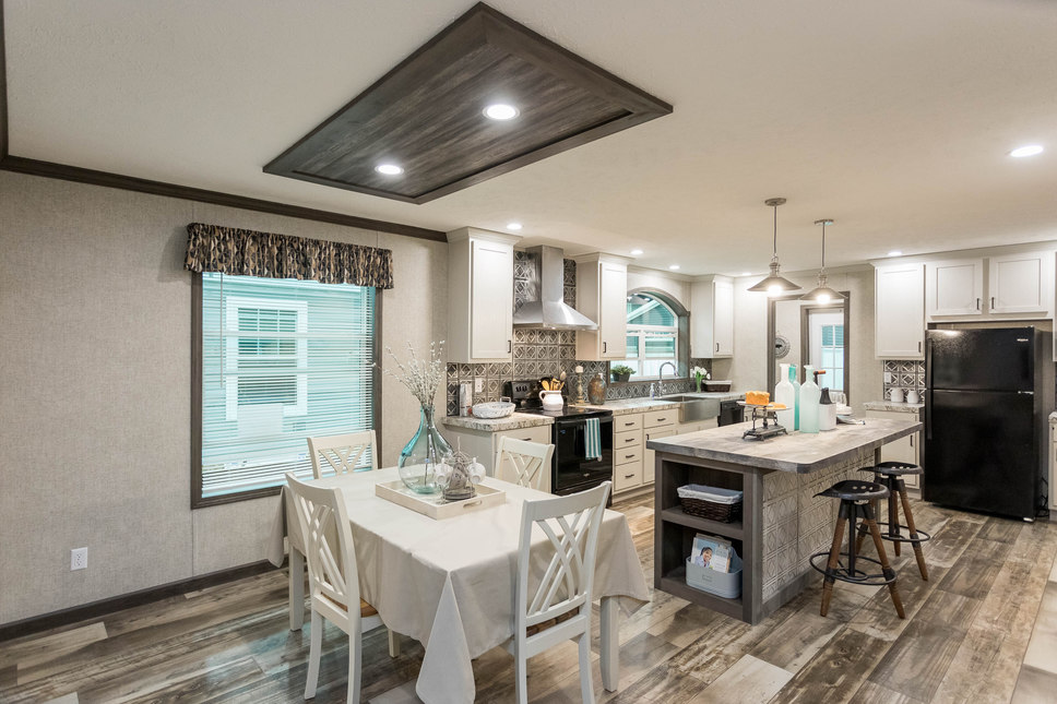 Excellent organization and convenience in the Inspiration Hyatt Model 186046 manufactured home by Fairmont Homes.
