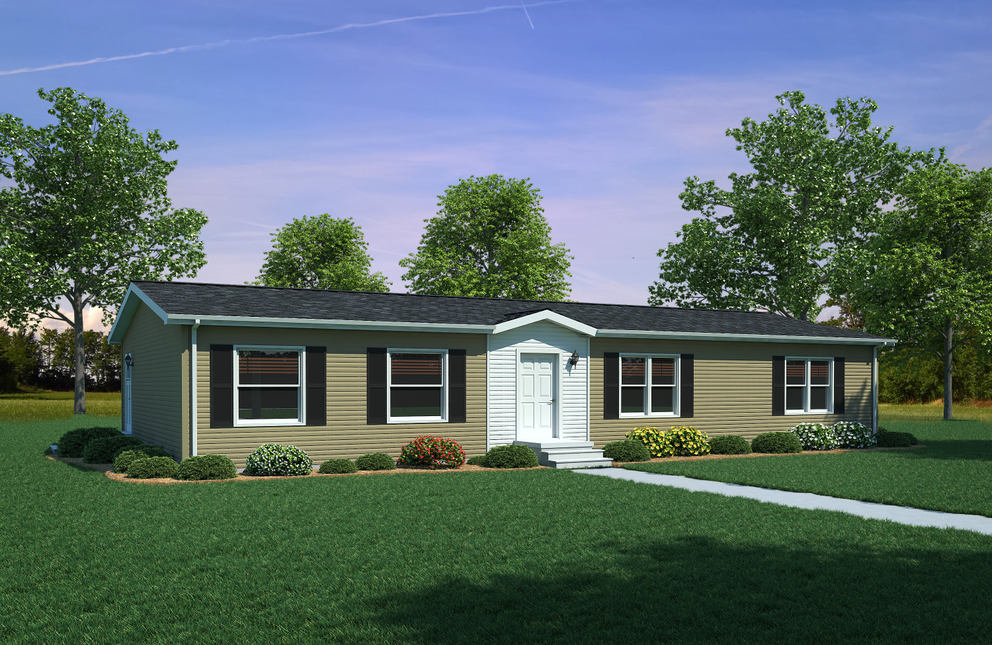 The Goddard model 186029 exterior by Fairmont Manufactured and Modular Homes
