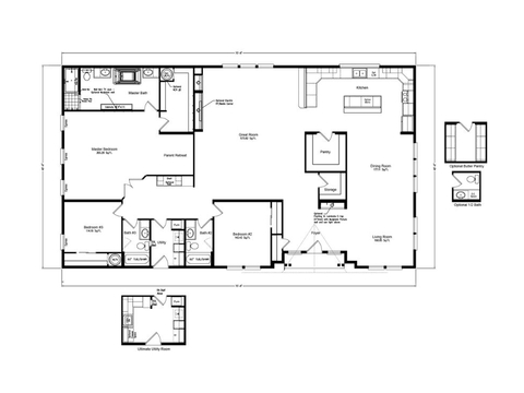 Modular Homes for Sale in Millersburg, OR | Mobile Homes Floor Plans ...