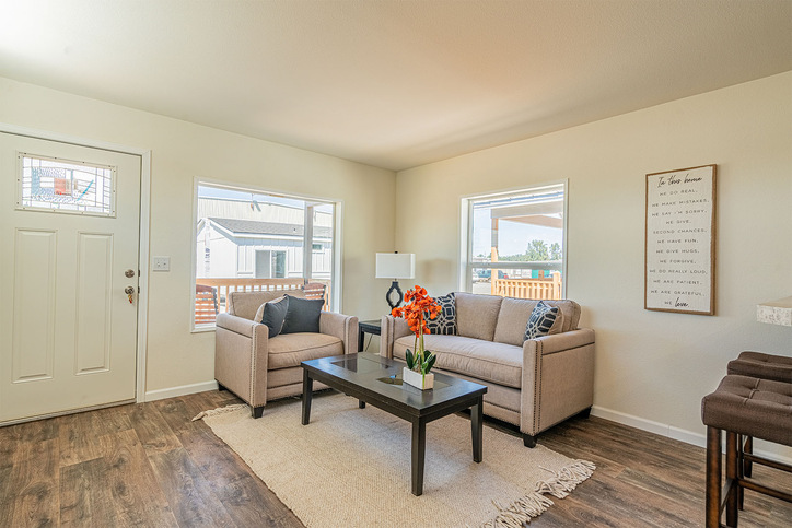 Sandpointe 14441A | 1 bedroom, 1 bathroom, 601 sqft home | Built by Cavco - Woodburn in Woodburn, OR.
