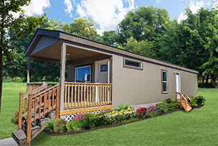Sandpointe 14441A | 1 bedroom, 1 bathroom, 601 sqft home | Built by Cavco - Woodburn in Woodburn, OR.