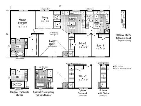 Greenwood | 3 bedroom, 2 bathroom, 1920 sqft home | Built by Cavco - Goshen in Goshen, IN.
