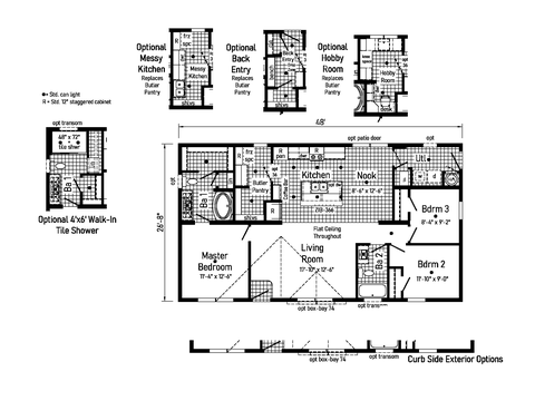 Essence 14 | 3 bedroom, 2 bathroom, 1280 sqft home | Built by Cavco - Goshen in Goshen, IN.