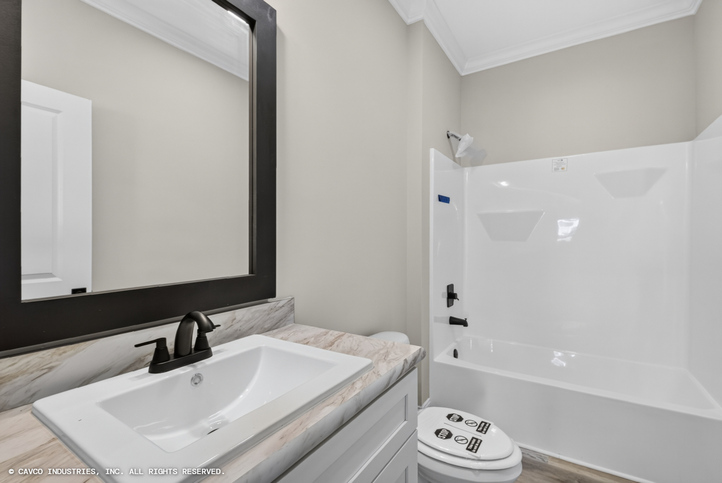 Farmhouse IV | 3 bedroom, 3 bathroom, 1680 sqft home | Built by Cavco - Martinsville in Martinsville, VA.