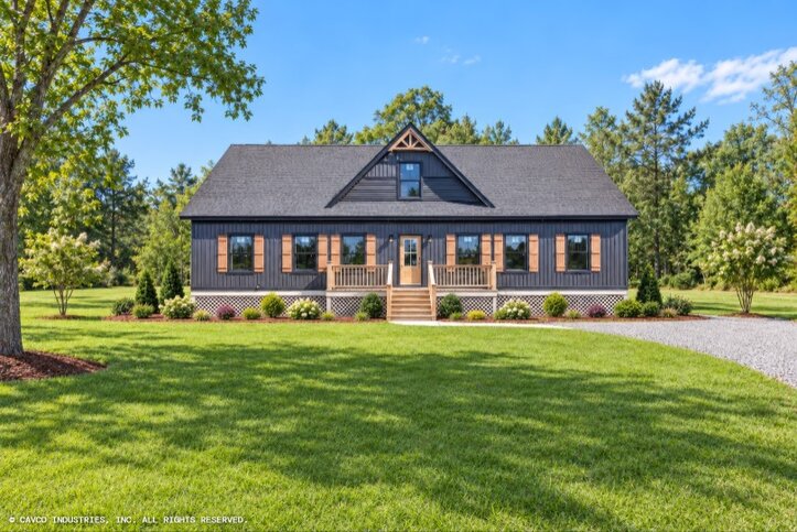 Farmhouse IV | 3 bedroom, 3 bathroom, 1680 sqft home | Built by Cavco - Martinsville in Martinsville, VA.