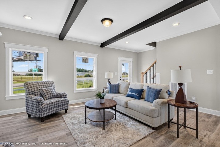 Farmhouse IV | 3 bedroom, 3 bathroom, 1680 sqft home | Built by Cavco - Martinsville in Martinsville, VA.