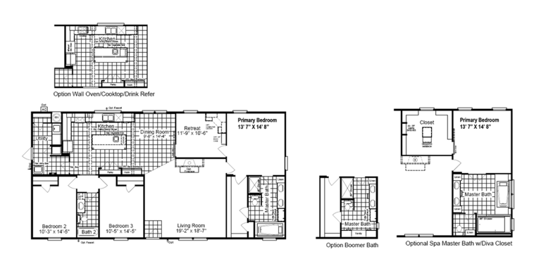 Pecan Valley 30603P | 3 bedroom, 2 bathroom, 1800 sqft home | Built by Cavco - Fort Worth in Fort Worth, TX.