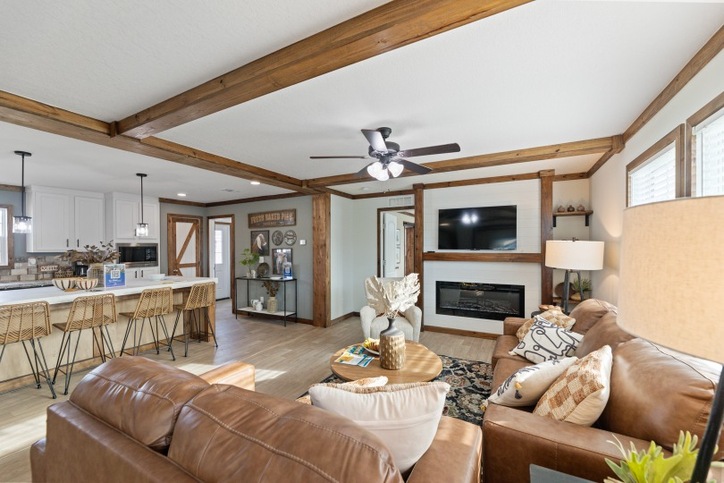 The Goose 28643A | 3 bedroom, 2 bathroom, 1706 sqft home | Built by Cavco - Moultrie in Moultrie, GA.