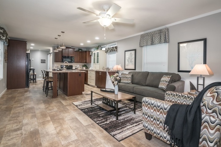 Sapphire 16763B | 3 bedroom, 2 bathroom, 1140 sqft home | Built by Cavco - Dorchester in Dorchester, WI.