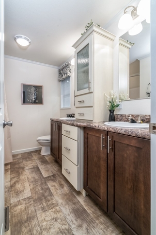 Sapphire 16763B | 3 bedroom, 2 bathroom, 1140 sqft home | Built by Cavco - Dorchester in Dorchester, WI.