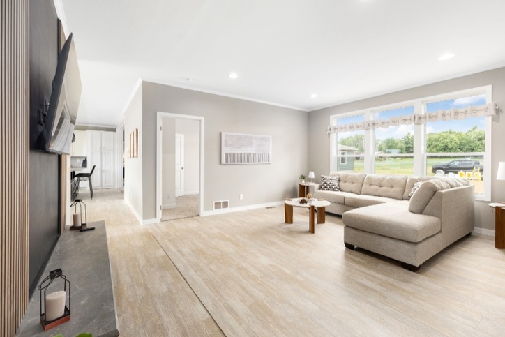 Sapphire 28684A | 4 bedroom, 2 bathroom, 1813 sqft home | Built by Cavco - Dorchester in Dorchester, WI.