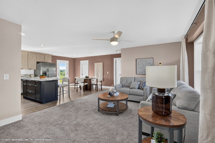 McKinley 28563AM | 3 bedroom, 2 bathroom, 1493 sqft home. Built by Cavco - Manorwood in Emlenton, PA.
